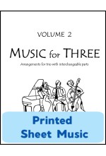 Music for Three - Volume 2 - Create Your Own Set of Parts - Printed Sheet Music